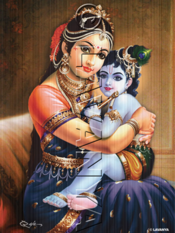 Yashoda Krishna Iskon Style